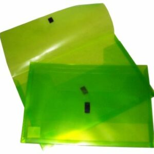 Colby Pop See Through Polywally Wallet Lime Foolscap