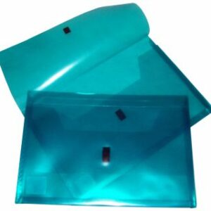 Colby Pop See Through Polywally Wallet Blue Foolscap