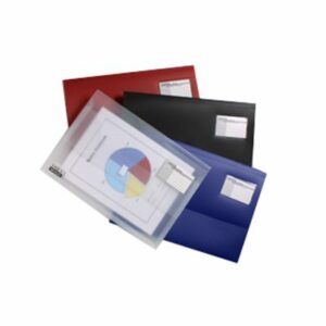 Polydoc Document Wallet Bantex F/C Black