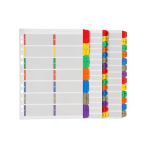 Marbig Multidex Divider White 14 Tab