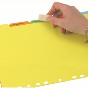 Divider Marbig A4 Marbig Manilla 5 Tab Erasable 37900