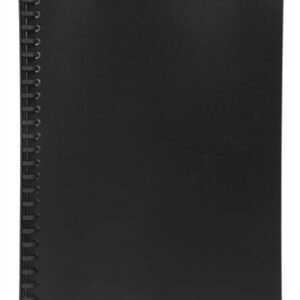 Marbig Black A4 Refillable Display Book 20 Pocket