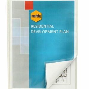Display Book Marbig A4 Flic File Insert Cover 20 Pocket