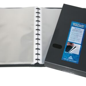 Colby Quick Transfer Display Books Black 80 Pocket