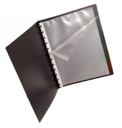 Display Book Colby A4 Pop 20P 249A Clear