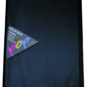Colby 248A Pop Display Book Black A4 With 10 Pockets