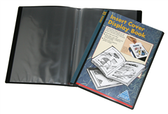 Colby Insert Front Cover Fixed Pocket Display Books A4 Black. Comes With 60 Pockets With Slipcase