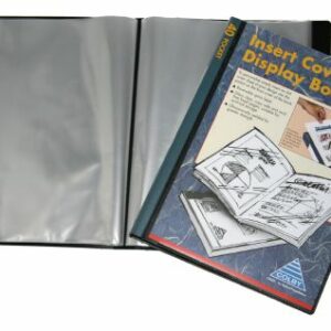 Display Book Colby A4 245A Black 40 Pocket