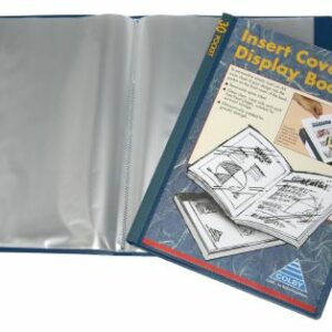 Display Book Colby A4 245A Navy 30 Pocket