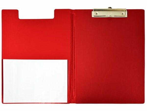 Marbig Red Clipfolder Pvc A4