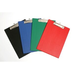 Marbig Foolscap Fc Pvc Red Clipboard