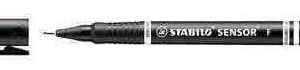 Pen Stabilo Cushion Tip Sensor Fineliner Black