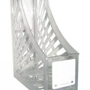 Italplast Magazine Stand Tinted Clear