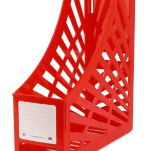 Italplast Magazine Stand Solid Red