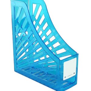 Italplast Neon Desk Accessories - Magazine Stand Blue