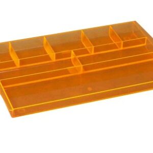Italplast Neon Desk Accessories - Drawer Tidy Orange