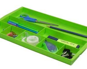 Italplast Fruit Colour Desk Accessories - Drawer Tidy Lime