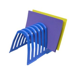 Italplast Fruit Colour Desk Accessories - Step File Organiser Blueberry