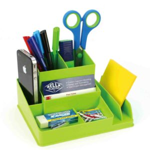Italplast Desk Organiser Lime