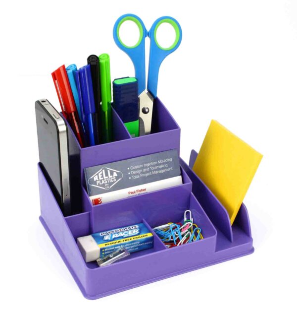 Italplast Desk Organiser Grape