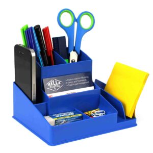 Italplast Desk Organiser Blueberry