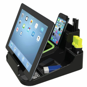 Esselte Smart Caddy Deluxe Black Desk Organiser