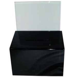 Ballot - Donation Box A4 310MM W X 240MM H X 201MM D Landscape With Header Lockable