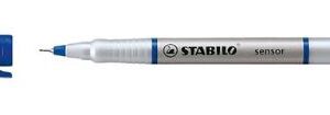 Pen Stabilo Cushion Tip Sensor Fineliner Blue
