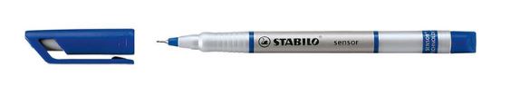 Pen Stabilo Cushion Tip Sensor Fineliner Blue