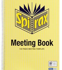 Spirax 705 Meeting Book A4 140 Page