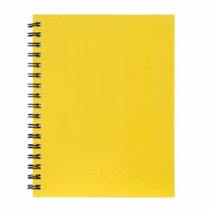 Spirax 511 A5 Hard Cover Notebook Yellow 225X175MM