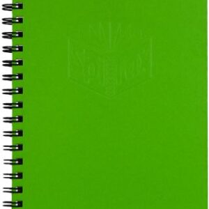 Spirax 511 A5 Hard Cover Notebook Green 225X175MM