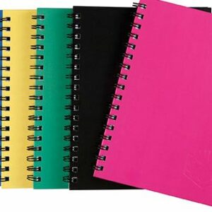 Spirax 511 A5 Hard Cover Notebook Assorted Colours 225X175MM