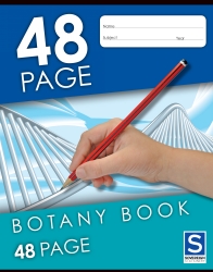 Botany Book Sovereign 225X175MM 8MM Botany 48Pgs Pack 20