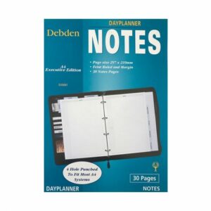Notes Debden Dayplanner A4 Executive Refill