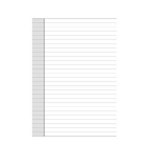 Note Pad Debden Kt3011 Pack/2 Pocket 50 Sheets Hole Punched