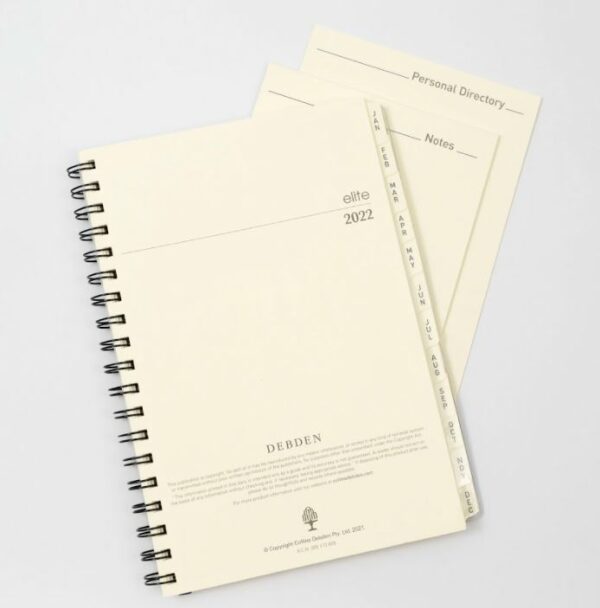 DIARY REFILL 2023 DEBDEN A4 SHORT ELITE VERTICAL WEEK TO VIEW Independent Office Solutions