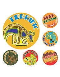 Avery Merit Stickers Aussie Art PKT 96