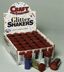 Glitter Alpen Shakers Asst Cols Box 30 Only