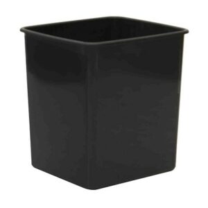 Italplast 15 Litre Tidy Rubbish Bin Black