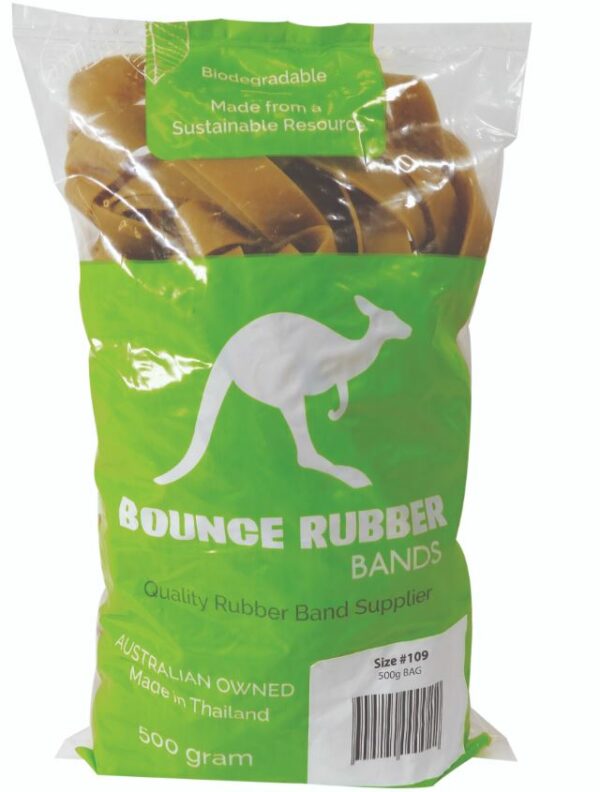 Rubber Bands Bounce 500GM Size 109