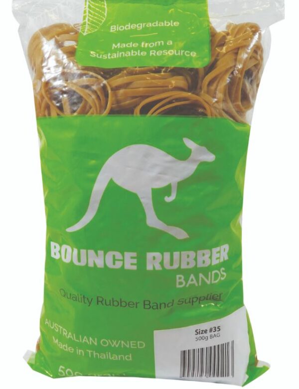 Rubber Bands Bounce 500GM Size 35