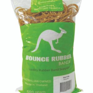 Rubber Bands Bounce 500GM Size 16