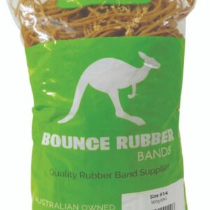 Rubber Bands Bounce 500GM Size 14