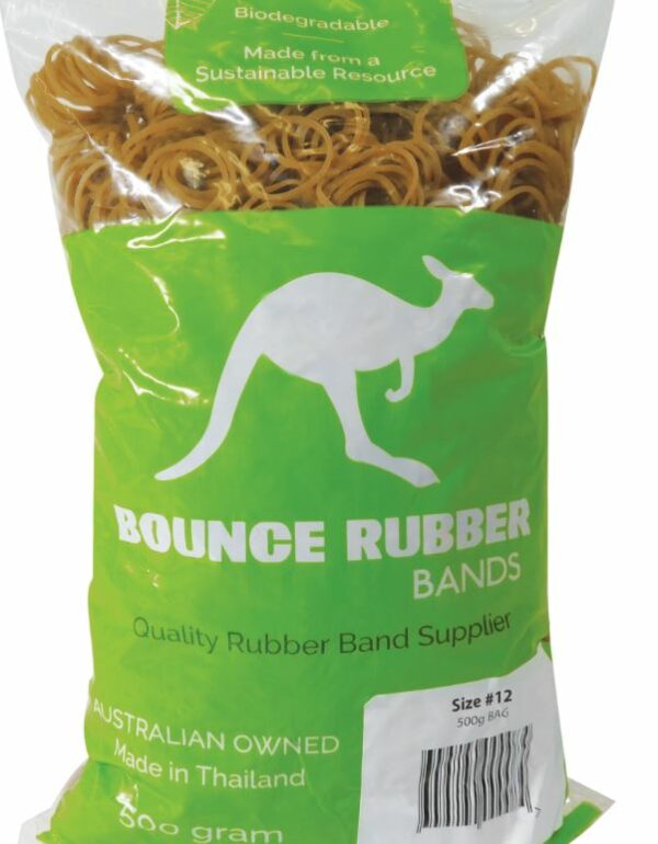 Rubber Bands Bounce 500GM Size 12