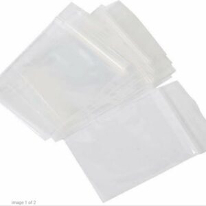 Bags Plastic Resealable Sovereign 50X75MM Pk100