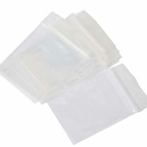 Clear Plastic Press Seal Magic Seal Bag 230X305MM Fits A4 Documents 50 Micron PKT 100