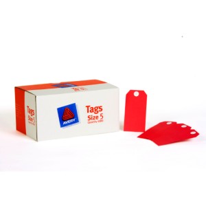 Shipping Tags, Manila, Size #5 (2-3/8 X 4-3/4 Inches), Medium Weight, Box Of 1000 With Looped String