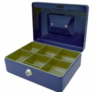 Cash Box Esselte No 8 200X160MM Blue