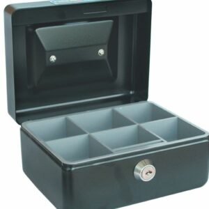 Cash Box Esselte No 6 152X115MM Black